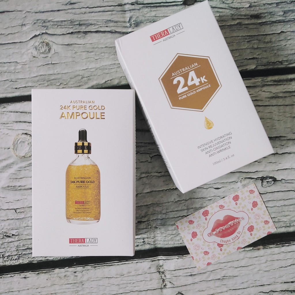 Serum vàng Australian 24k Pure Gold Ampoule 100ml của Úc