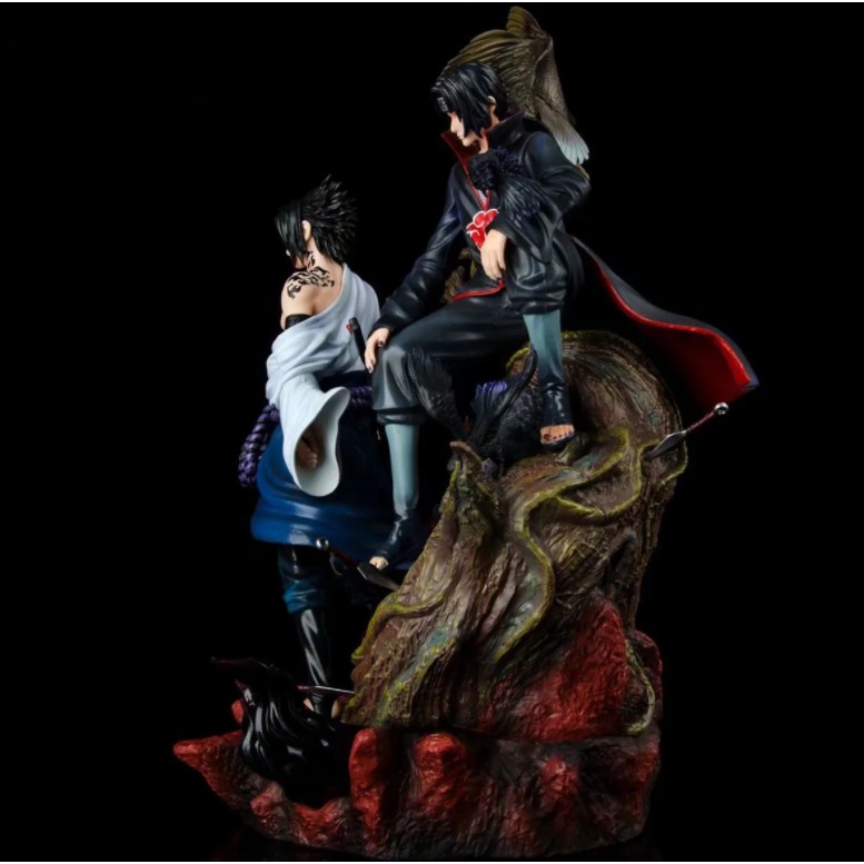 Mô Hình Figure Naruto Itachi Sasuke Kết hợp đẹp 36CM