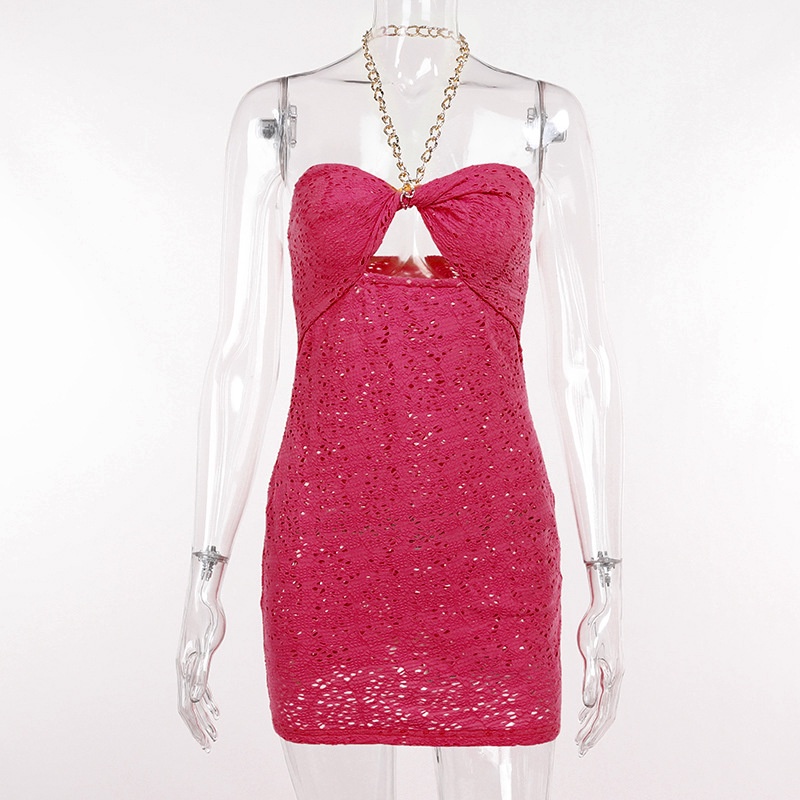 Đầm Sát Nách Thiết Kế Hở Lưng Quyến Rũ