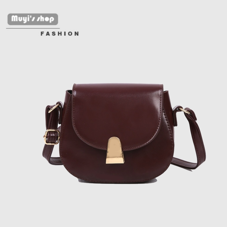 Túi đeo chéo phong cách retro thời trang Hàn Quốc mới cho nữ