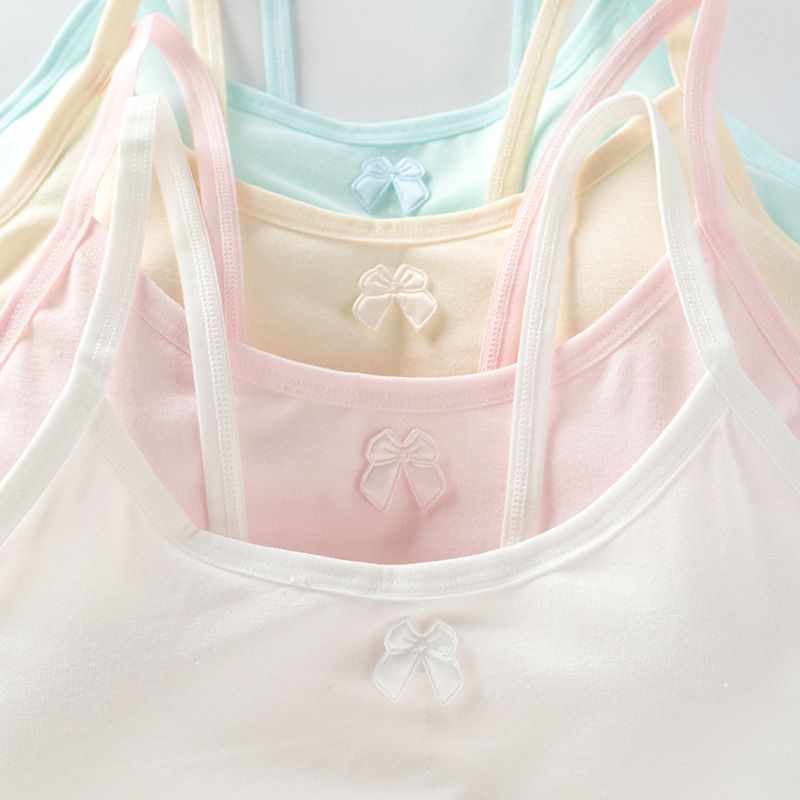 Áo lót/ Bra học sinh cotton có mút thoáng mát loại đẹp