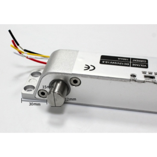 Khóa Chốt Rơi 12V Chốt Khóa Điện Từ Gắn Cửa Gỗ, Nhôm, Nhựa, Khóa Thường Mở, Độ Trễ 0s, 3s, 6s