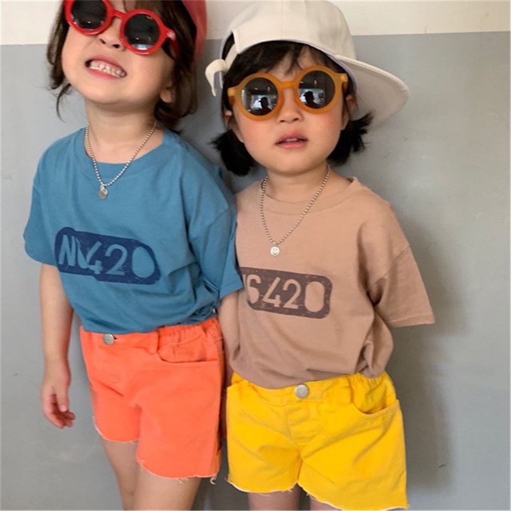 Kính Mát Gọng Tròn Phong Cách Retro Thời Trang Cho Bé