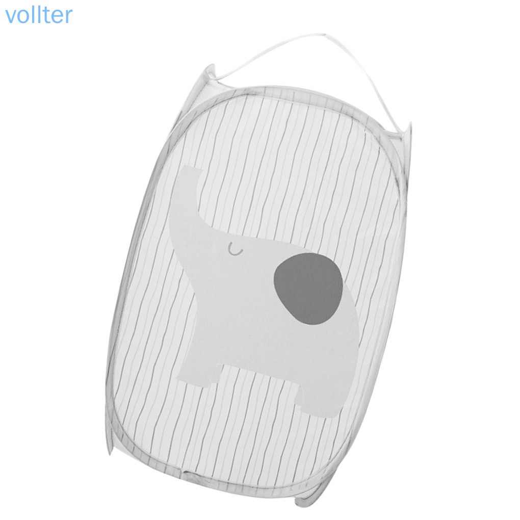 Giỏ lưới đựng quần áo bẩn có thể gấp gọn tiện dụng