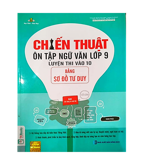 Sách - Chiến Thuật Ôn Tập Ngữ Văn Lớp 9 Luyện Thi Vào 10 Bằng Sơ Đồ Tư Duy | BigBuy360 - bigbuy360.vn