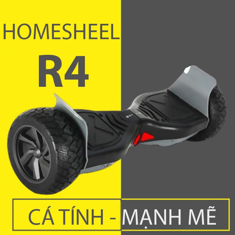 XE ĐIỆN CÂN BẰNG HOMESHEEL R4 - Mới nhất hiện nay