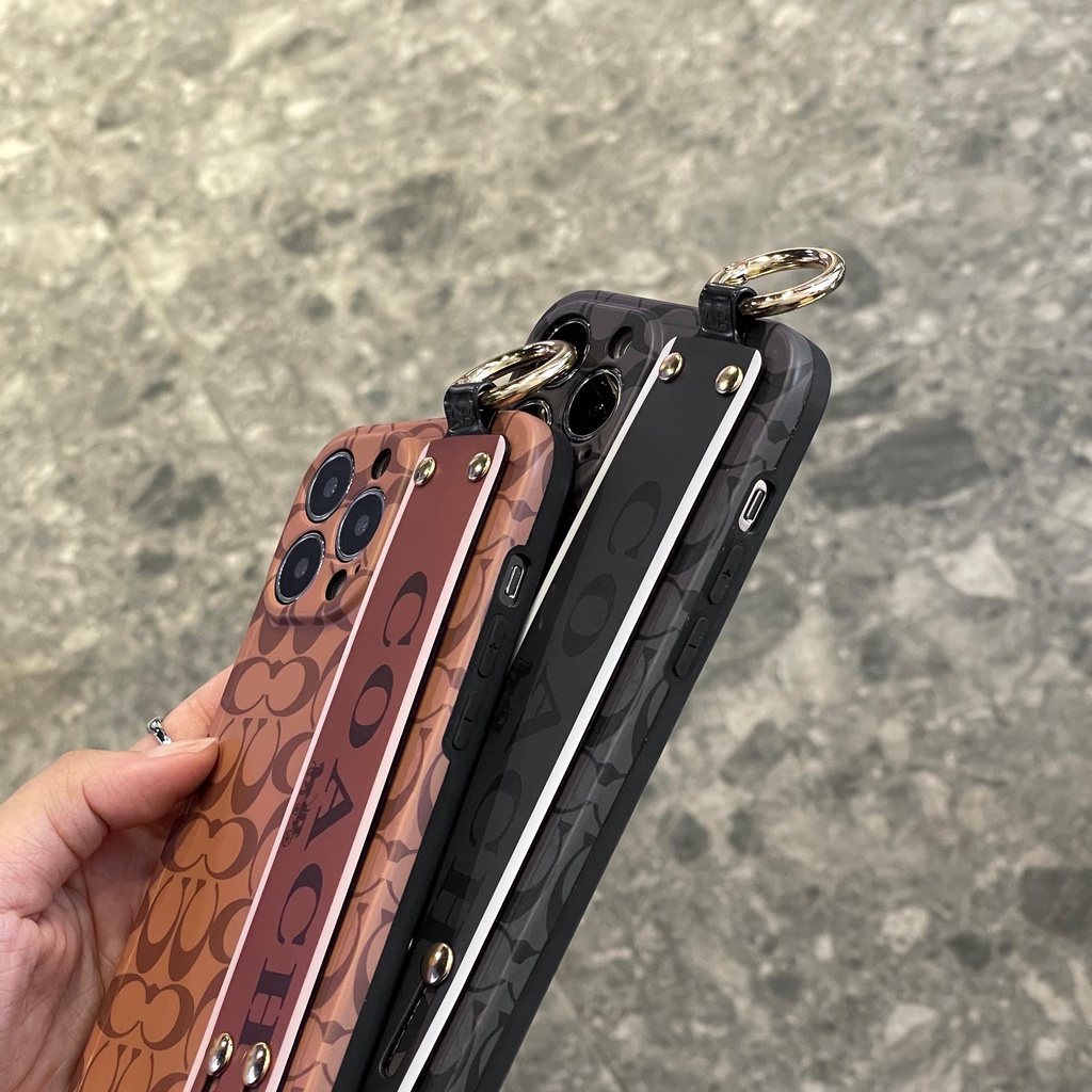 Ốp Điện Thoại Kèm Dây Đeo Sang Trọng Cho iphone 13 Pro Max i13 13pro 11ProMax i11 X XR Xs Max 7plus 8plus 12Pro 12 Pro Max