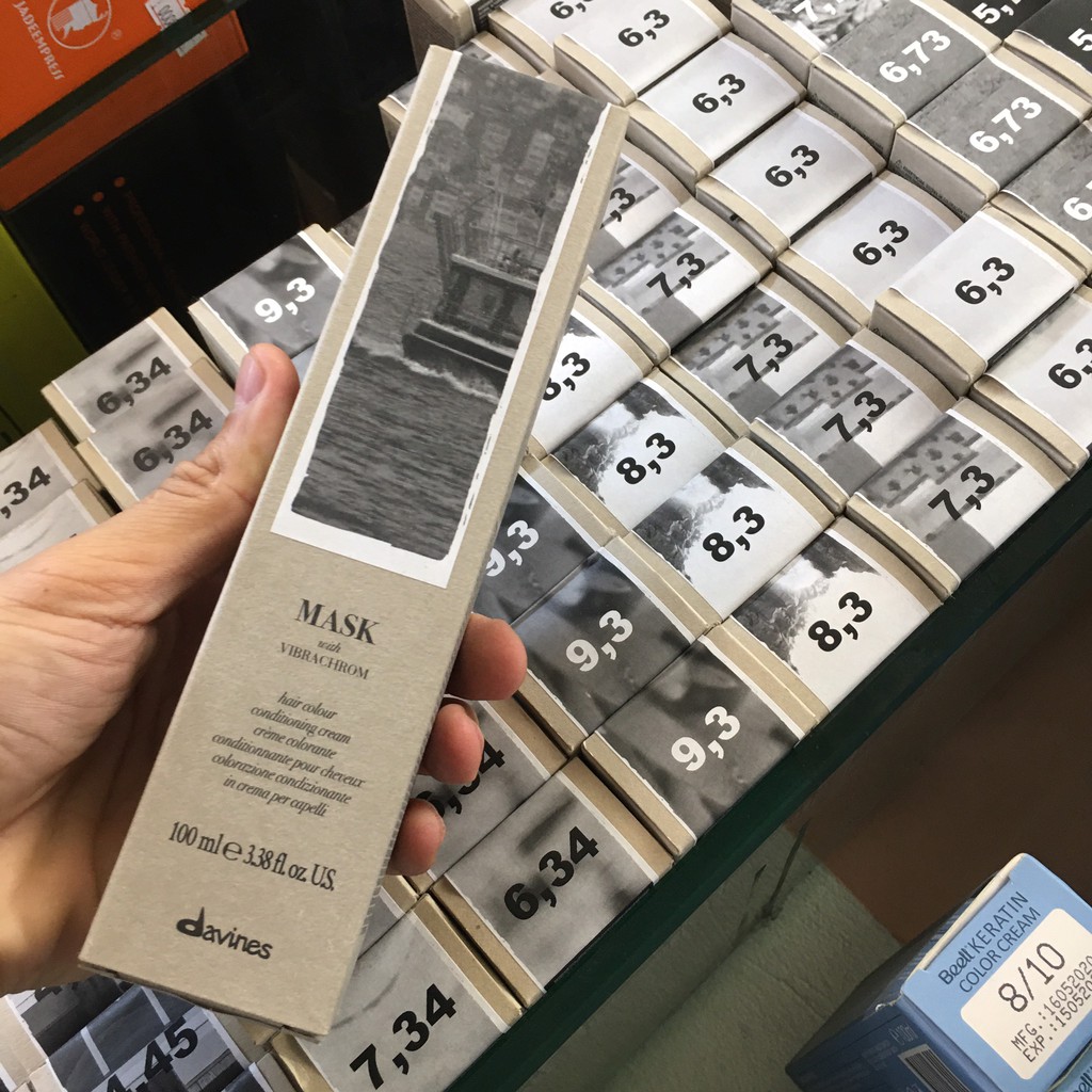 màu nhuộm tóc - các màu thời trang(davines) hàng cao cấp nhập khẩu italia