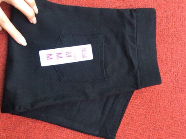 Quần legging ngố 4 túi chất dày dặn | BigBuy360 - bigbuy360.vn