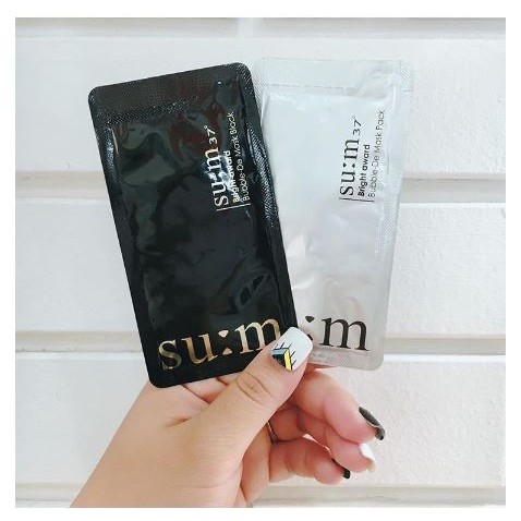 Mặt nạ thải độc sum 37 White Award Bubble-De Mask