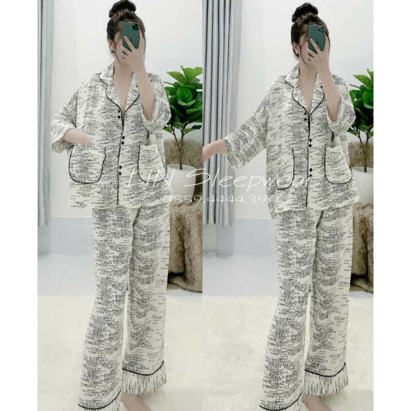 PIJAMA ĐỒ BỘ CAO CẤP CHẤT LỤA MAI NGÔ CỰC XỊN MẪU THIẾT KẾ ĐỘC QUYỀN - SHOP DƯƠNG XUÂN