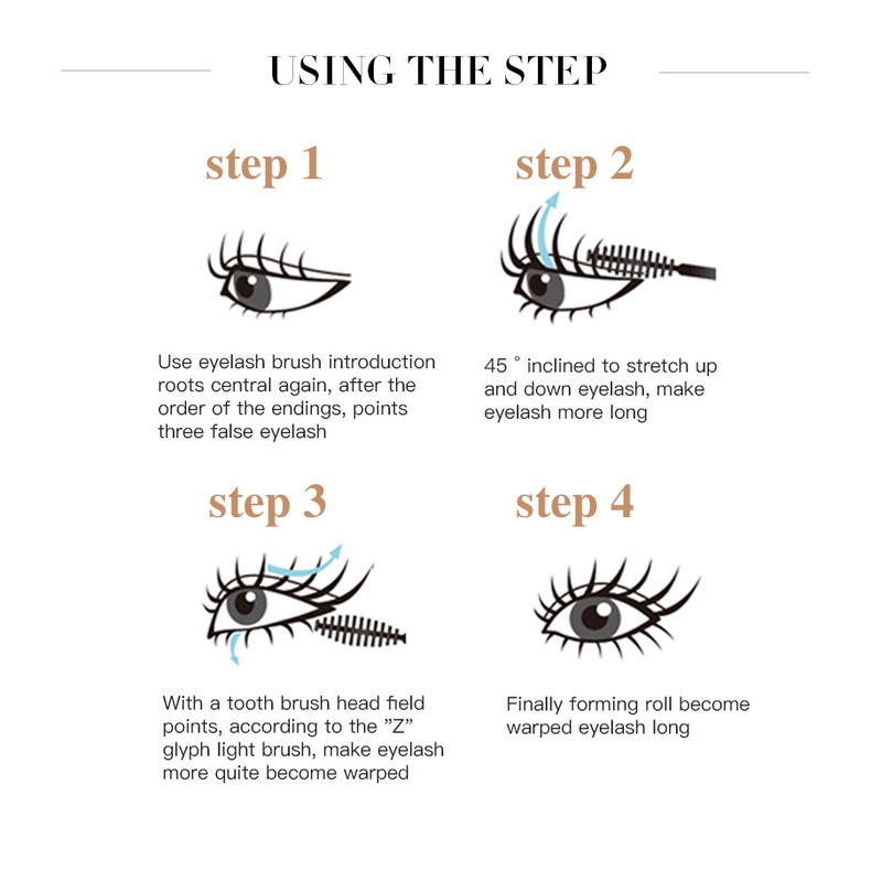 Mascara Sợi Tơ 3d 4d Kháng Nước Uốn Mi Cong Độc Đáo