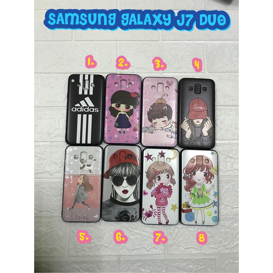 GALAXY J7 DUO_ ỐP LƯNG THỜI TRANG IN HÌNH SIÊU ĐẸP.