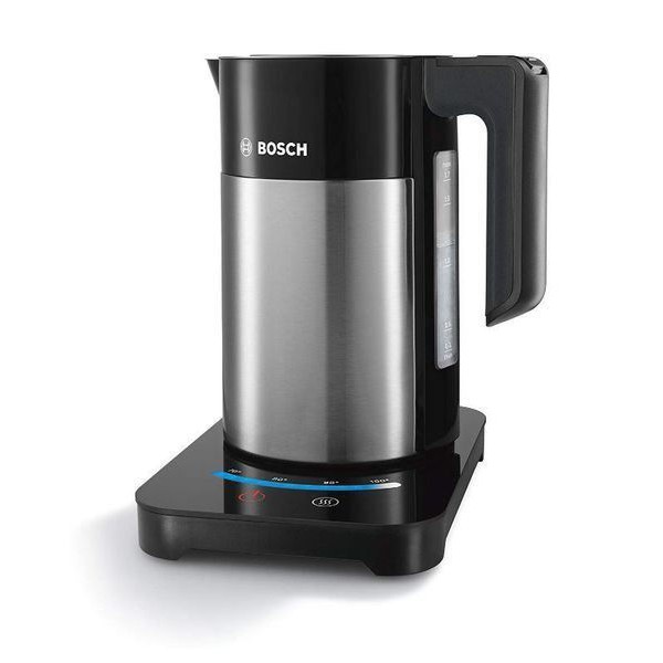 Ấm siêu tốc BOSCH TWK7203 dung tích 1,7 lít vỏ thép cách nhiệt an toàn