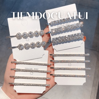 Kẹp tóc đính đá Starlight bling bling Tiemdocuatui