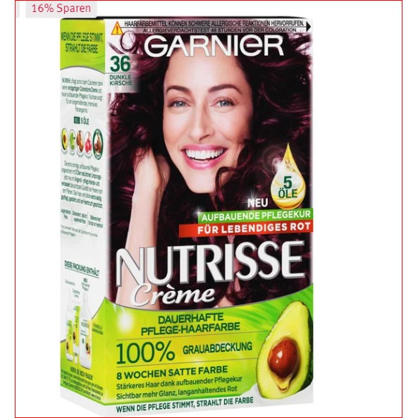 THUỐC NHUỘM TÓC GARNIER NUTRISSE CREME CỦA ĐỨC