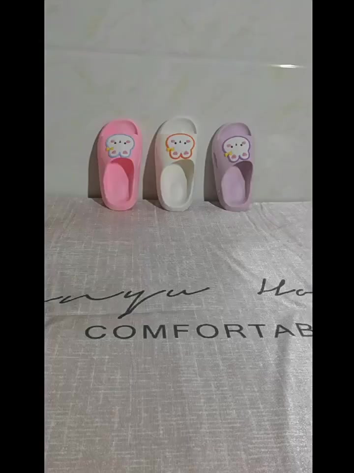 Dép lê chống trượt hình thỏ đáng yêu cho bé gái 2-6 tuổi