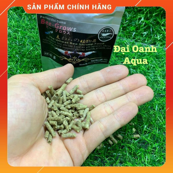 Thức Ăn Bee Grow Cho Tép | Cám Tép Nhật Bản - Bee Grows Cho Tép Ong Gói 45g