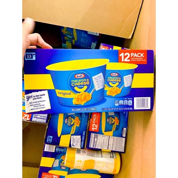Nui ăn liền Kraft Mac & Cheese Macaroni