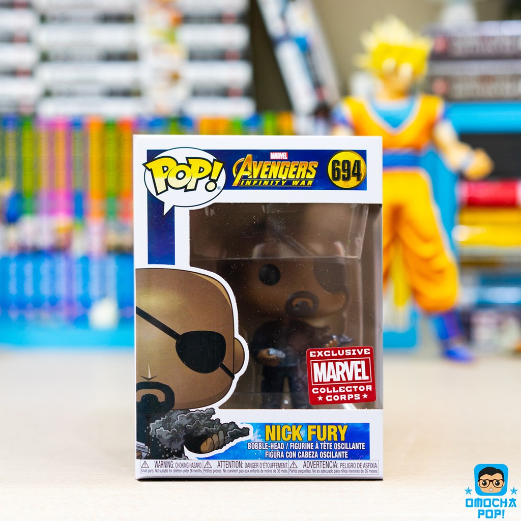 Mô Hình Funko Pop Marvel Avengers Infinity War : Nick Fury MCC