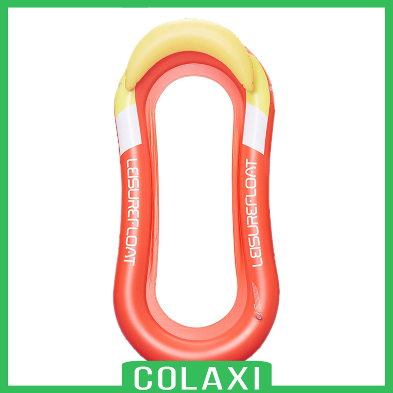 [COLAXI]Durable Pool Float Bed Floater Water Mat Lounger Beach Toy Air Bed Mattress