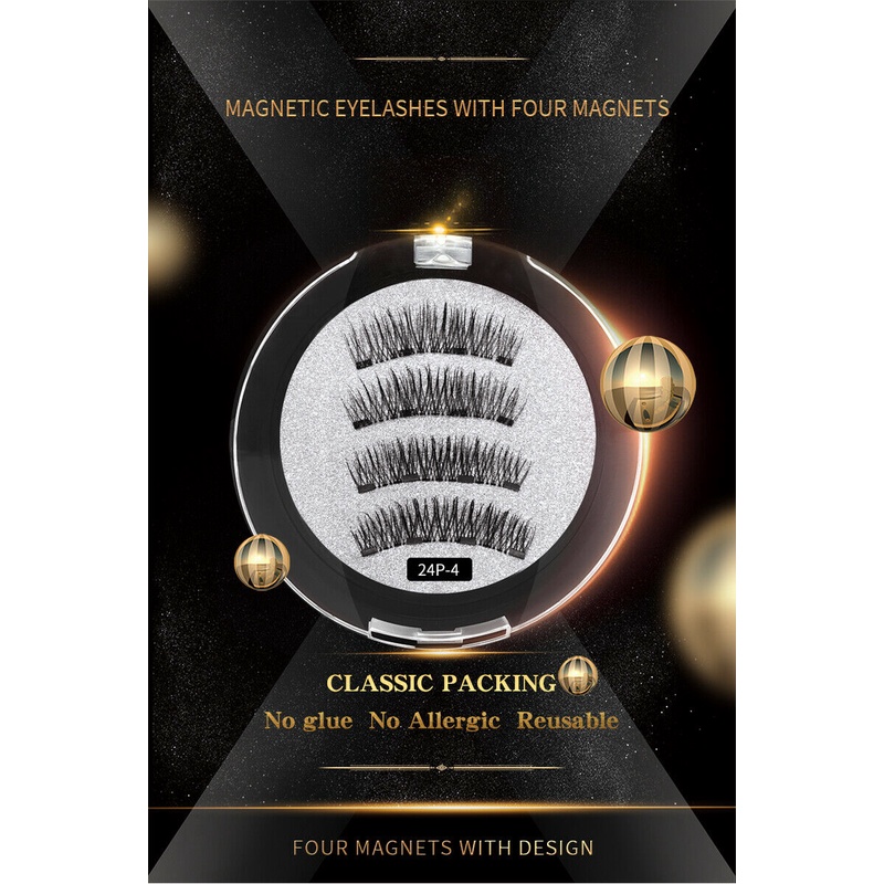 Set dải lông mi từ tính ANNIES 8D công nghệ nam châm mềm mại mới dành cho làm đẹp