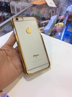 Ốp trong viền vàng iphone 6/6s