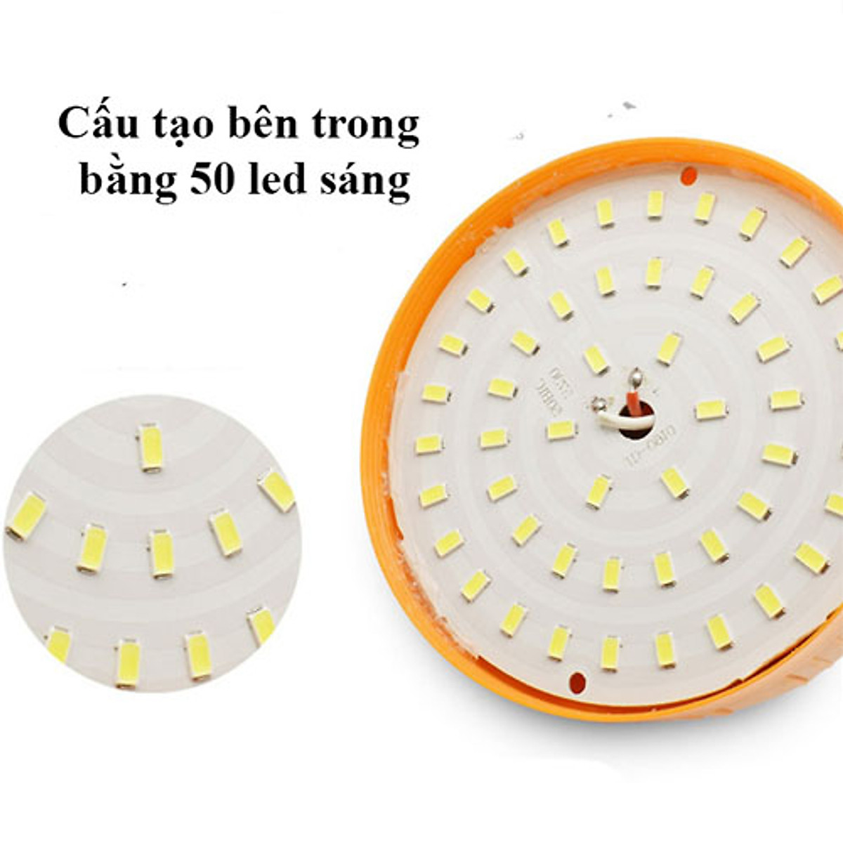 Săn Sale Bóng đèn tích điện loại 100W có móc treo không cần dây điện - Đèn sạc không dây Hàng chính hãng