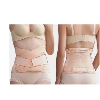 [HOT FS50K] Đai Nịt Bụng Định Hình Eo Thon 2 Lớp Thun