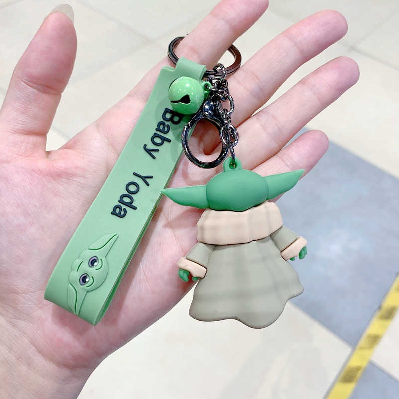 Móc Khóa Hình Búp Bê Yoda Trong Phim Star Wars Dễ Thương