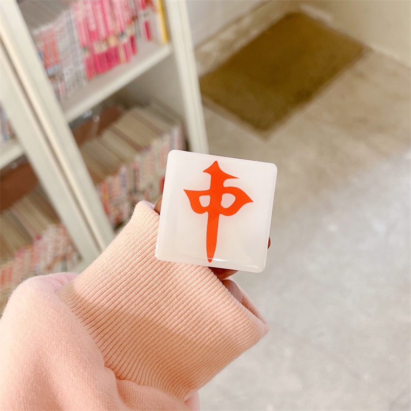 Giá Đỡ Điện Thoại Bằng Silicon Hình Hoạt Hình Trong Suốt Chống Sốc Có Thể Thu Gọn Tiện Dụng