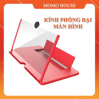 Kính phóng to màn hình điện thoại kích thước 10 inches khuếch đại gấp 3 lần chất liệu nhựa ABS