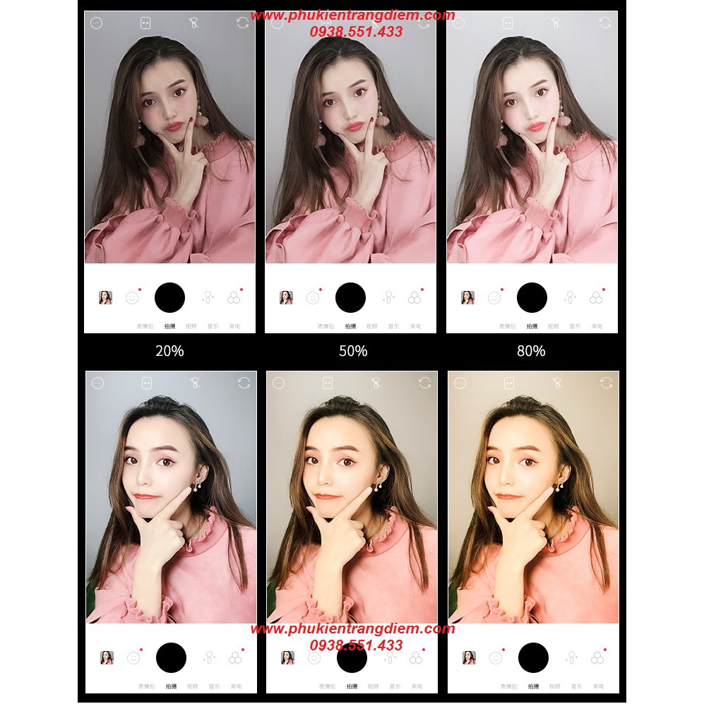 Đèn Livestream 35cm Hỗ Trợ Bán Hàng - Trang Điểm - Phun Xăm - Spa