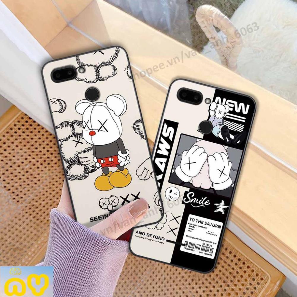 Ốp lưng Xiaomi Redmi 6 be@r brick mars thời trang, Ốp lưng lưng điện thoại viền dẻo siêu chất Như Ý