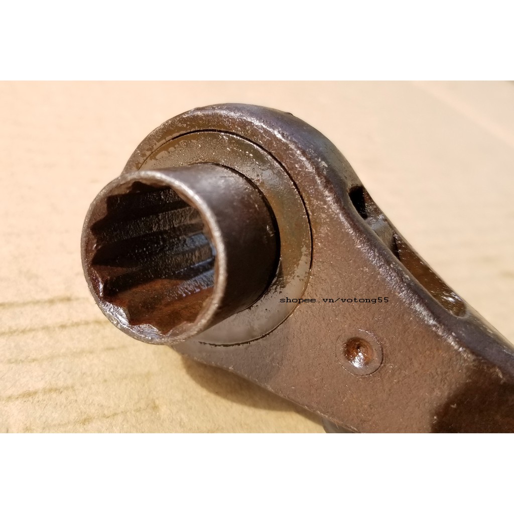 Cờ lê đuôi chuột đảo chiều SUPER 17-21mm dài 30cm, hàng bãi Nhật