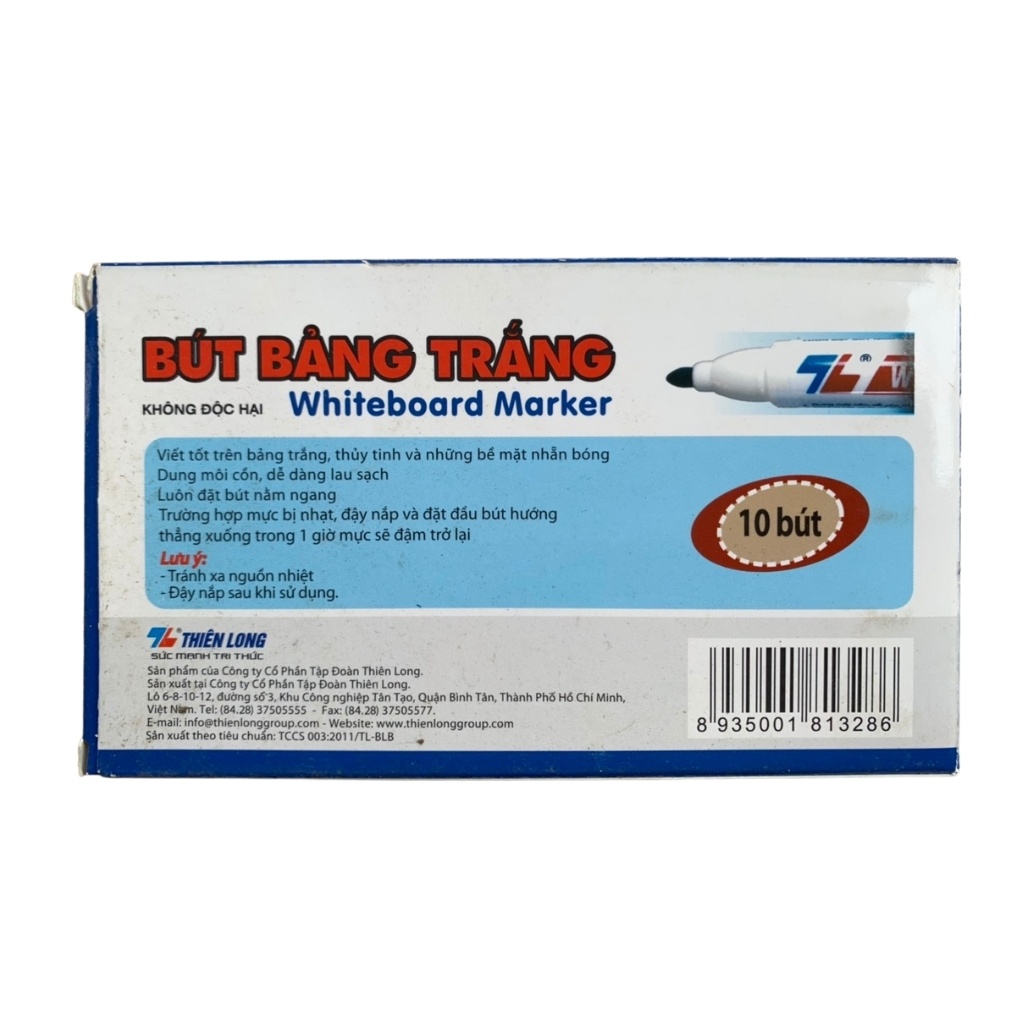 Bút dạ bảng Thiên Long WB-03 và WB-02