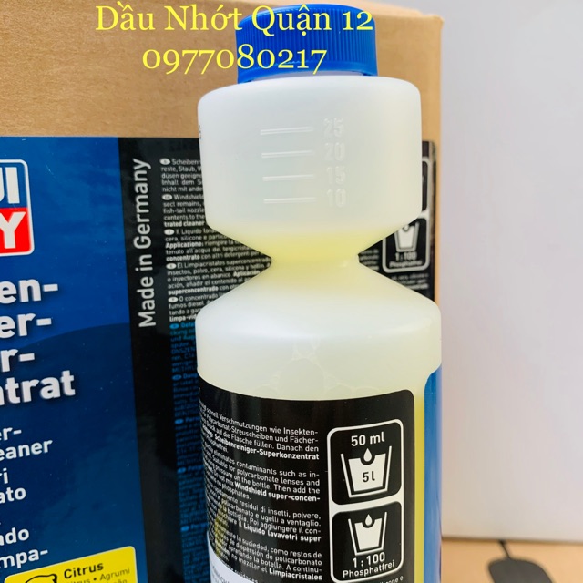 Nước Rửa Kính Xe Hơi Hương Chanh Liqui Moly 1:100 - 1519 Made in Germany