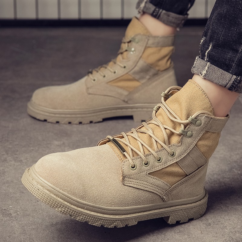 CHELSEA Giày Boot Nam Cổ Ngắn Thời Trang Hàn Quốc | BigBuy360 - bigbuy360.vn