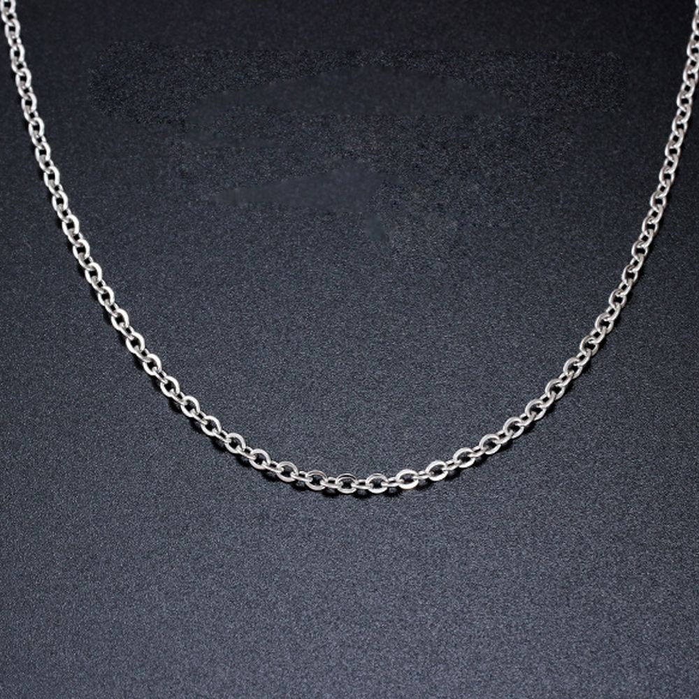 Vòng cổ Thép Không Gỉ 1.3mm/1.6mm/2mm/ 3mm/4mm Thời Trang Cho Nam Và Nữ