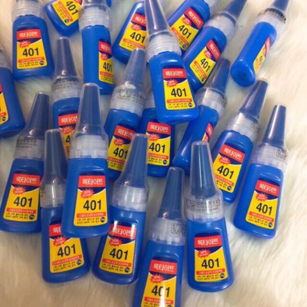 Keo gắn đá,gắn móng 401 loại 1  và loại 2