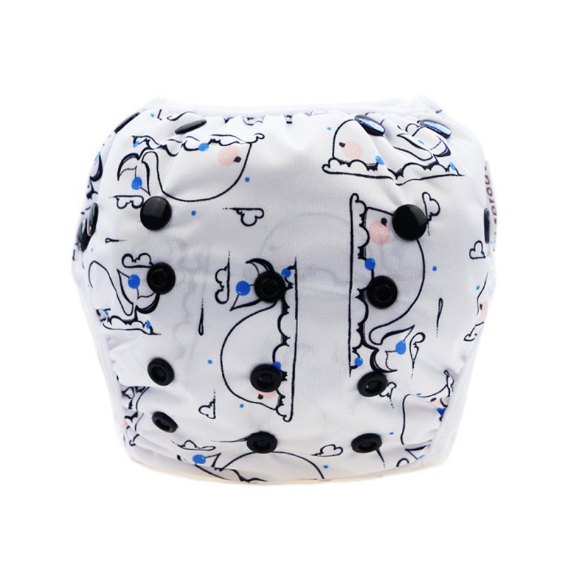 Tã mặc chống thấm nước 10-40 lbs in hình thời trang dùng đi bơi cho bé