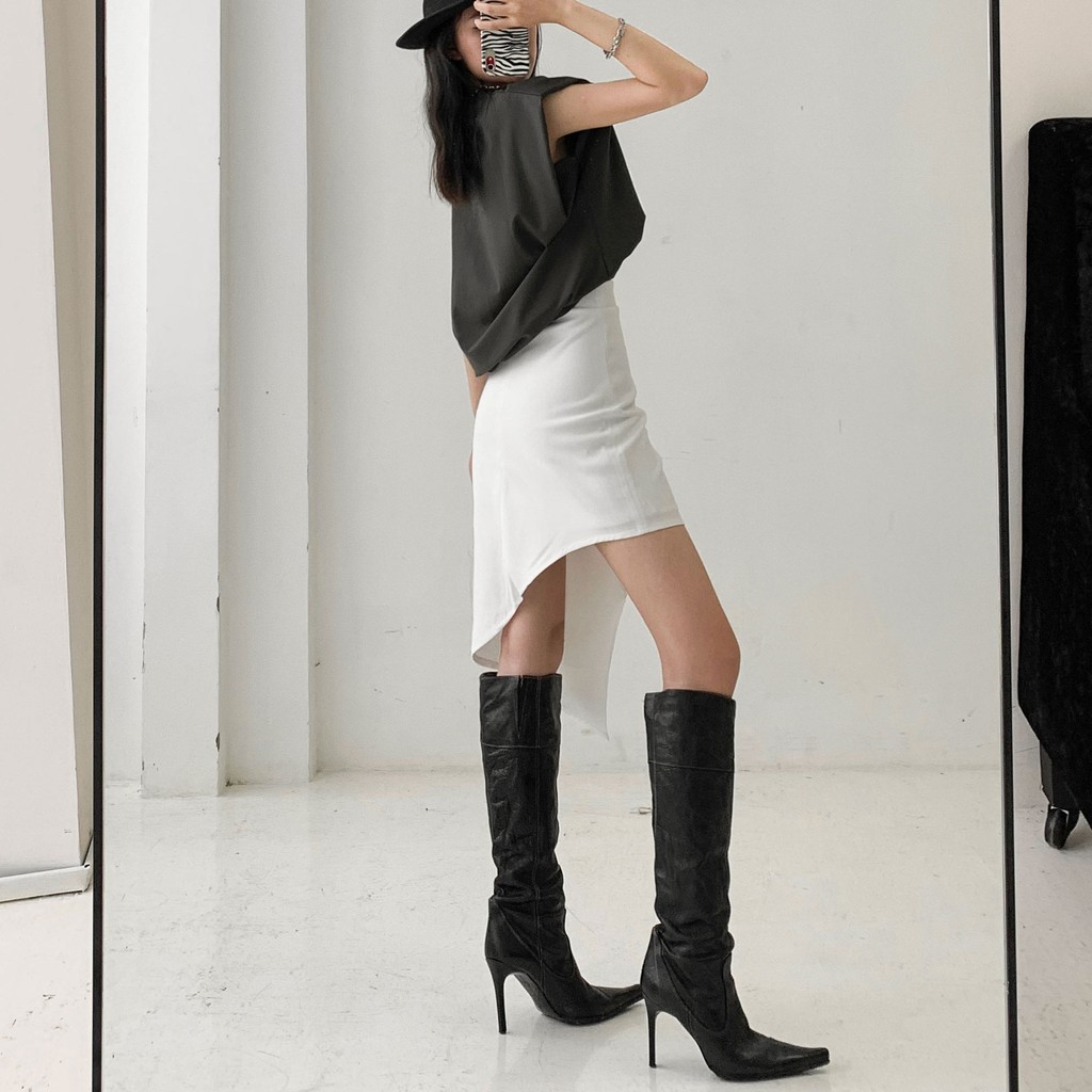 SET ÁO 2CHIC TANKTOP x VÁY RUBY WHITE | BigBuy360 - bigbuy360.vn