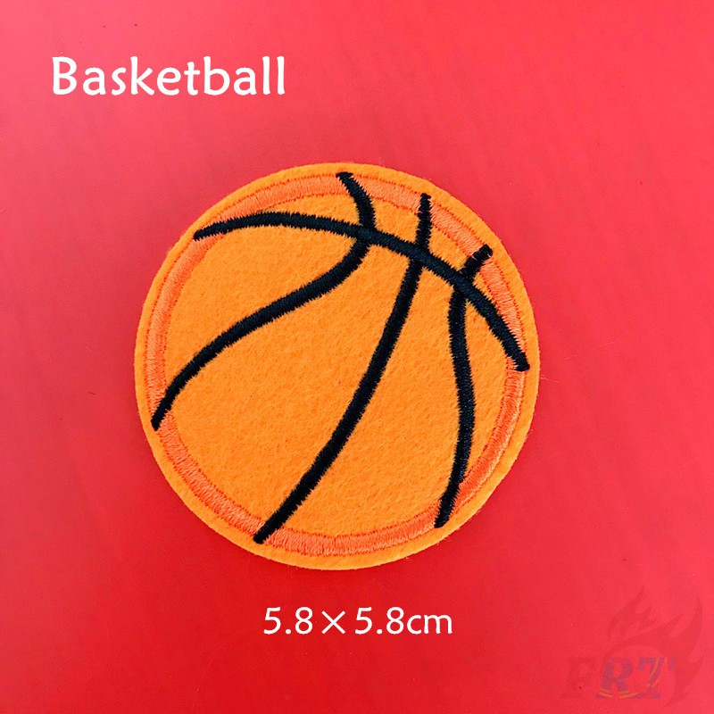 Sticker hình trái banh dùng thêu lên quần áo trang trí