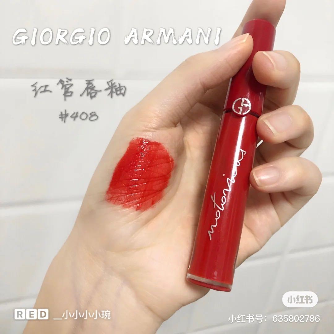 bill LIMITED Son Kem Giorgio Armani Lip Maestro Notorious Liquid Lipstick mau 408 Son tint TheFaceHolic