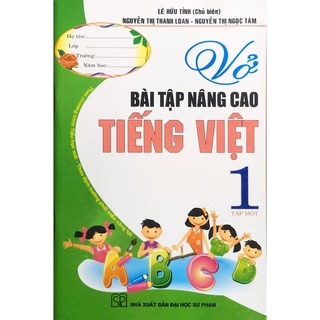 Sách - Vở Bài Tập Nâng Cao Tiếng Việt 1 Tập 1
