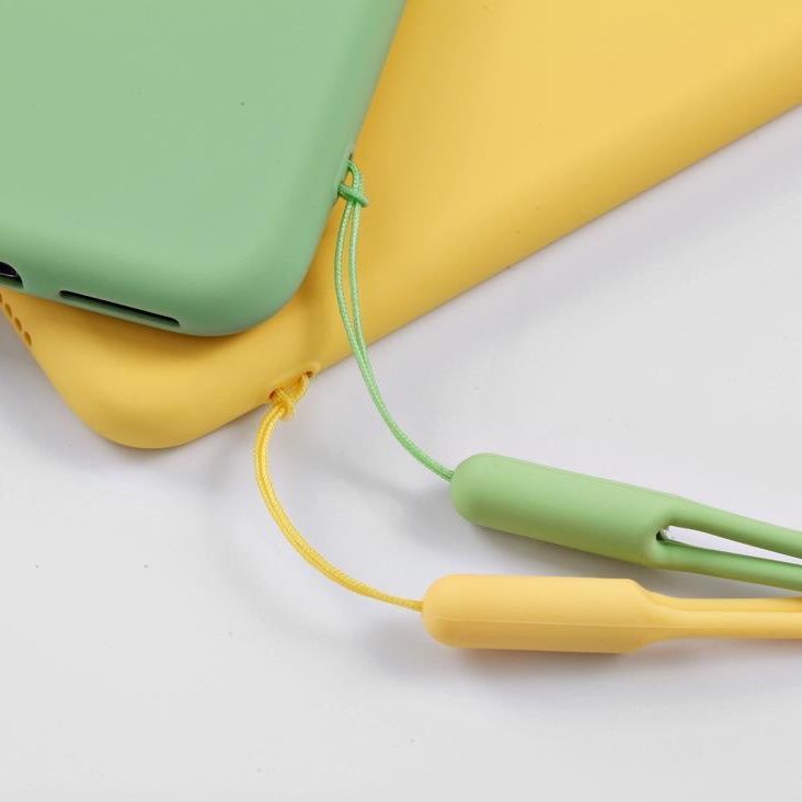 Dây Đeo Điện Thoại Phong Cách Đơn Giản Và Đơn Giản Vật liệu Silicone. Hàng Có Sẵn Trong Nhiều Màu Sắc