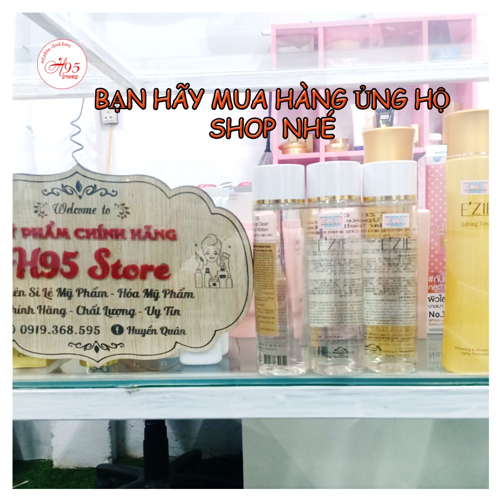 Nước tẩy trang ngừa mụn dưỡng ẩm làm mềm da cao cấp Hàn Quốc Ezie 150ml