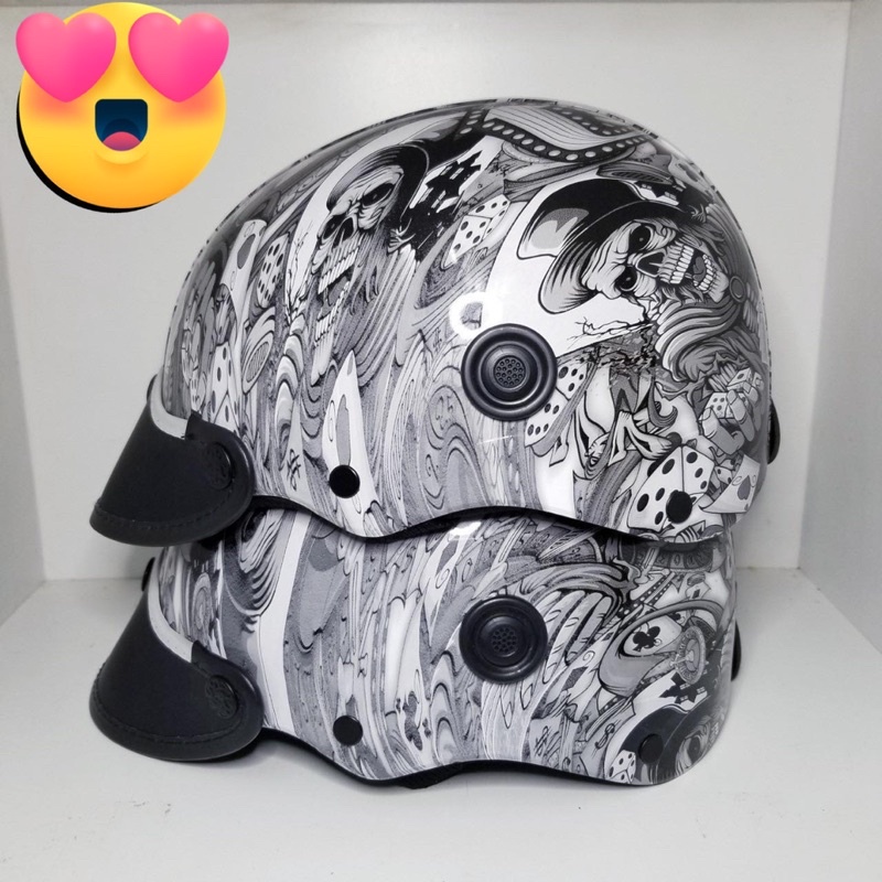Nón Bảo Hiểm Nhúng 3D cao cấp ( hình shop tự chụp)