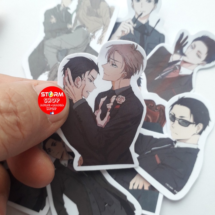 Sticker / Hình dán anime THám tử đại gia Fugou Keiji BalanceUNLIMITED