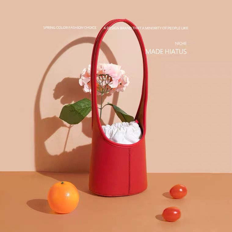 Túi Xách Dây Rút Thiết Kế Đơn Giản Phong Cách Hàn Quốc Cho Mẹ Bỉm Sữa